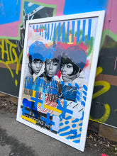 Load image into Gallery viewer, SUPREMES BLUE / ORIGINAL SCREENPRINT COLLAGE
