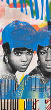 Load image into Gallery viewer, SUPREMES BLUE / ORIGINAL SCREENPRINT COLLAGE
