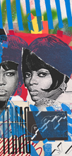 Load image into Gallery viewer, SUPREMES BLUE / ORIGINAL SCREENPRINT COLLAGE

