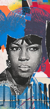 Load image into Gallery viewer, SUPREMES BLUE / ORIGINAL SCREENPRINT COLLAGE
